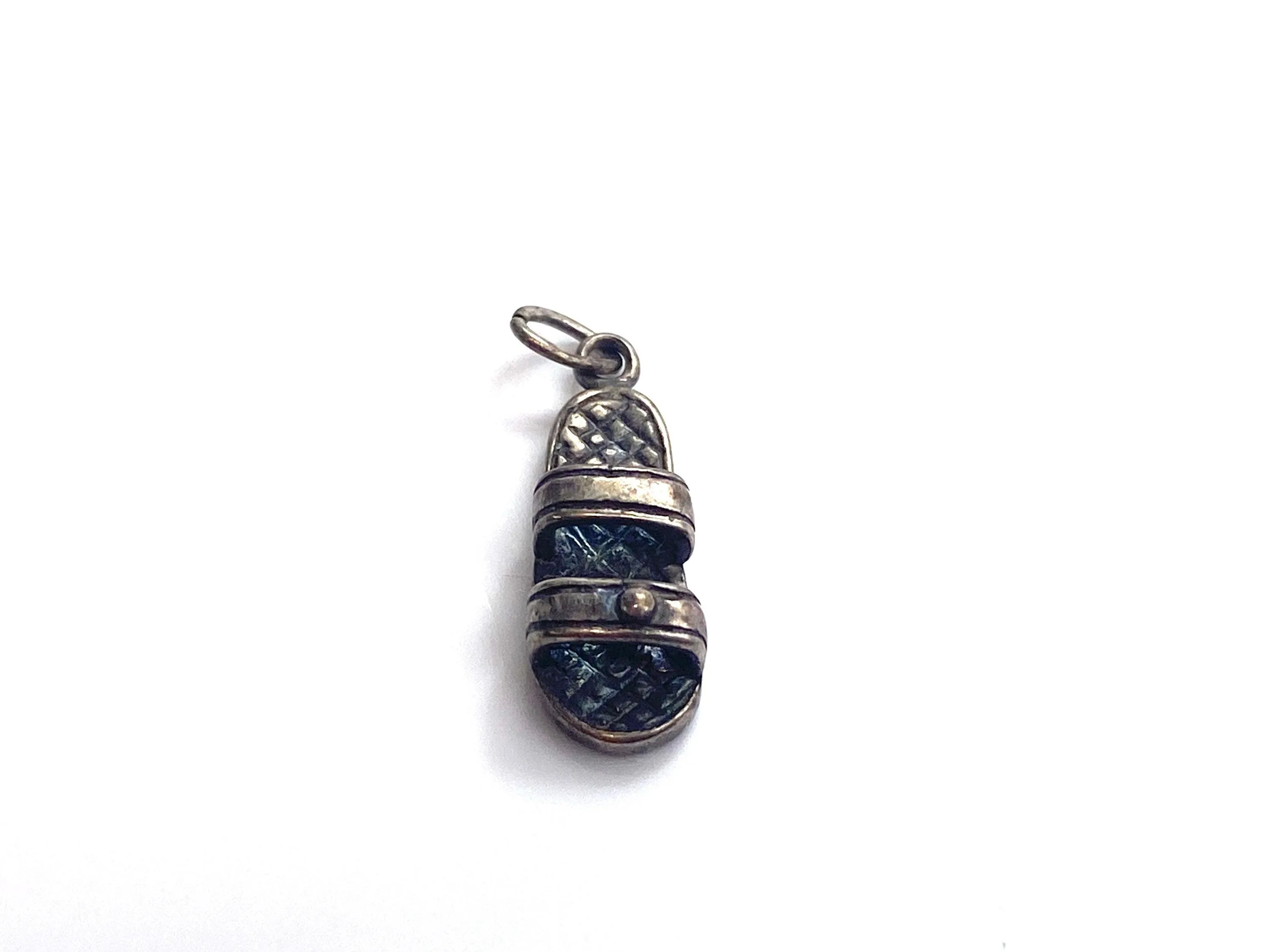 Slipper charm , Sku#SSCR3WT