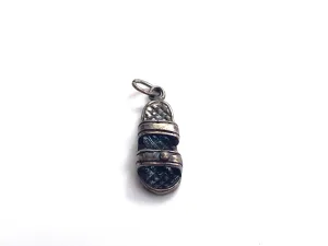 Slipper charm , Sku#SSCR3WT