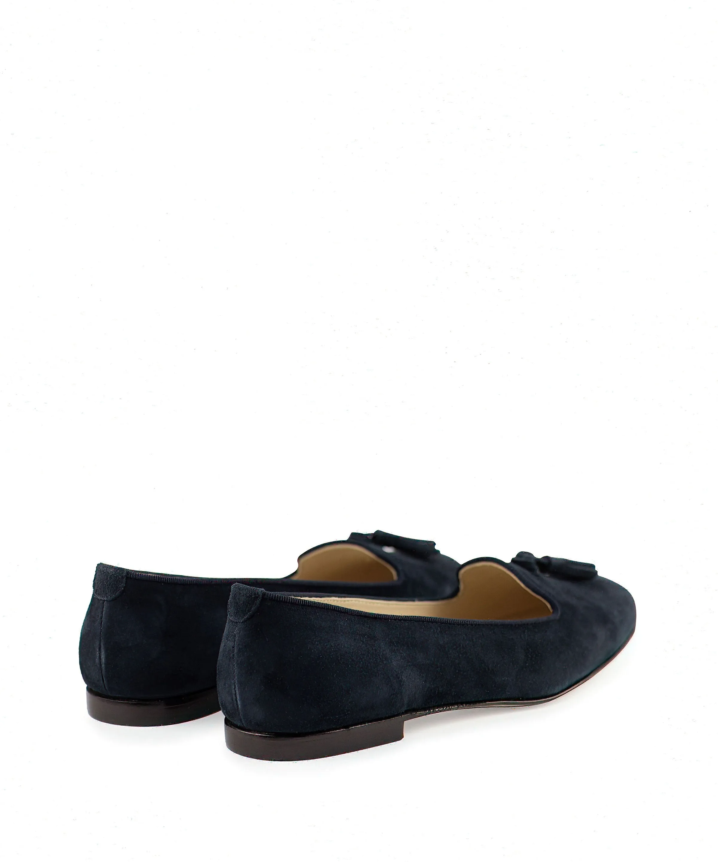 Slipper con nappine blu
