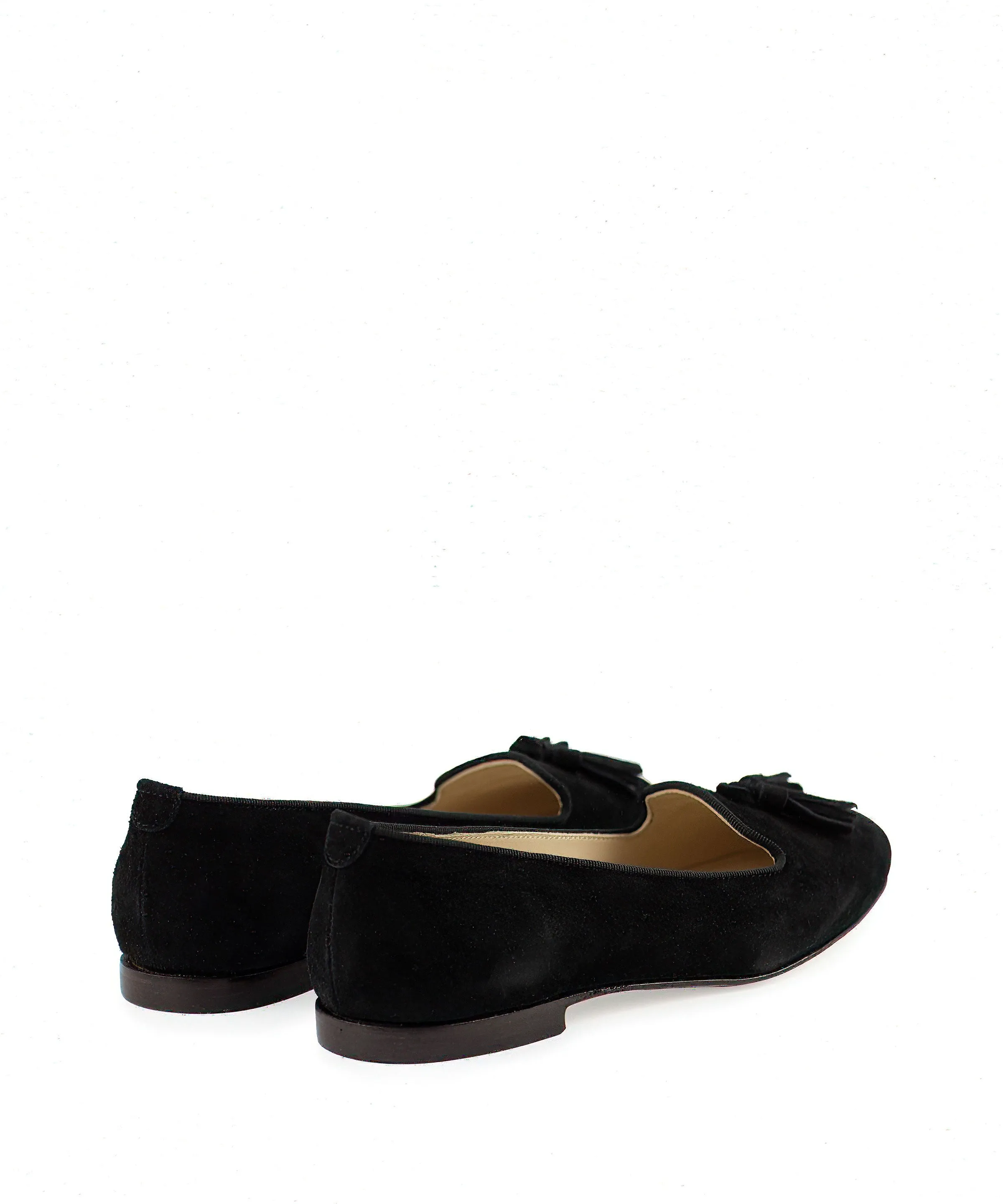 Slipper con nappine nere