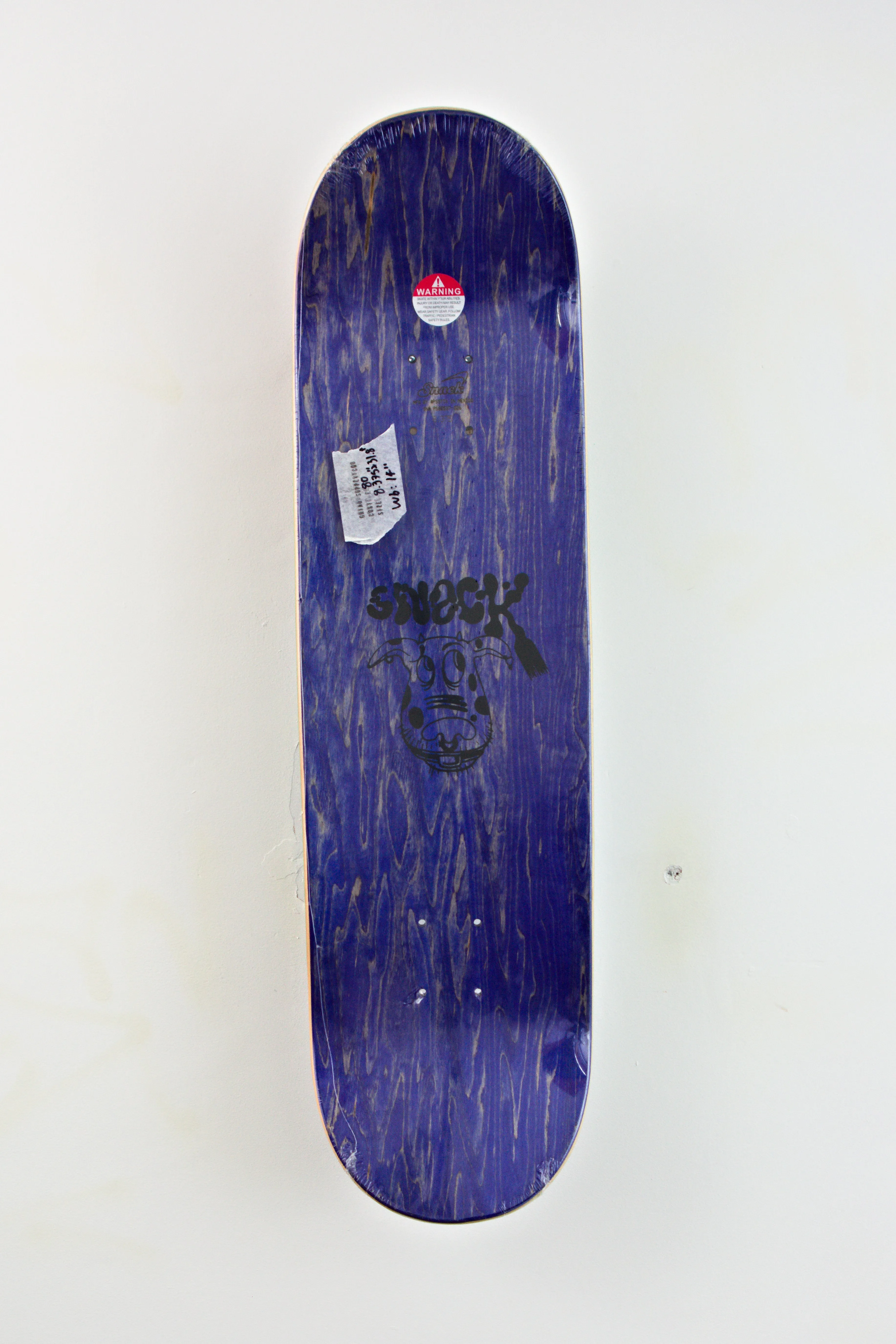 Snack Skateboards - Vapourz Skateboard Deck - 8.38