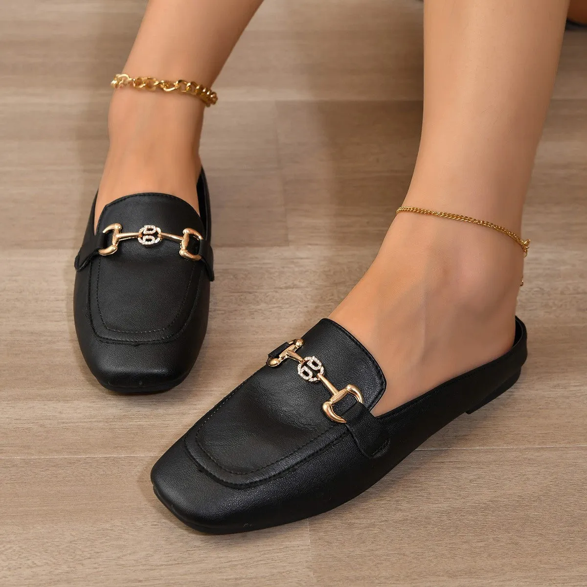 Soft Bottom Closed Toe Flats