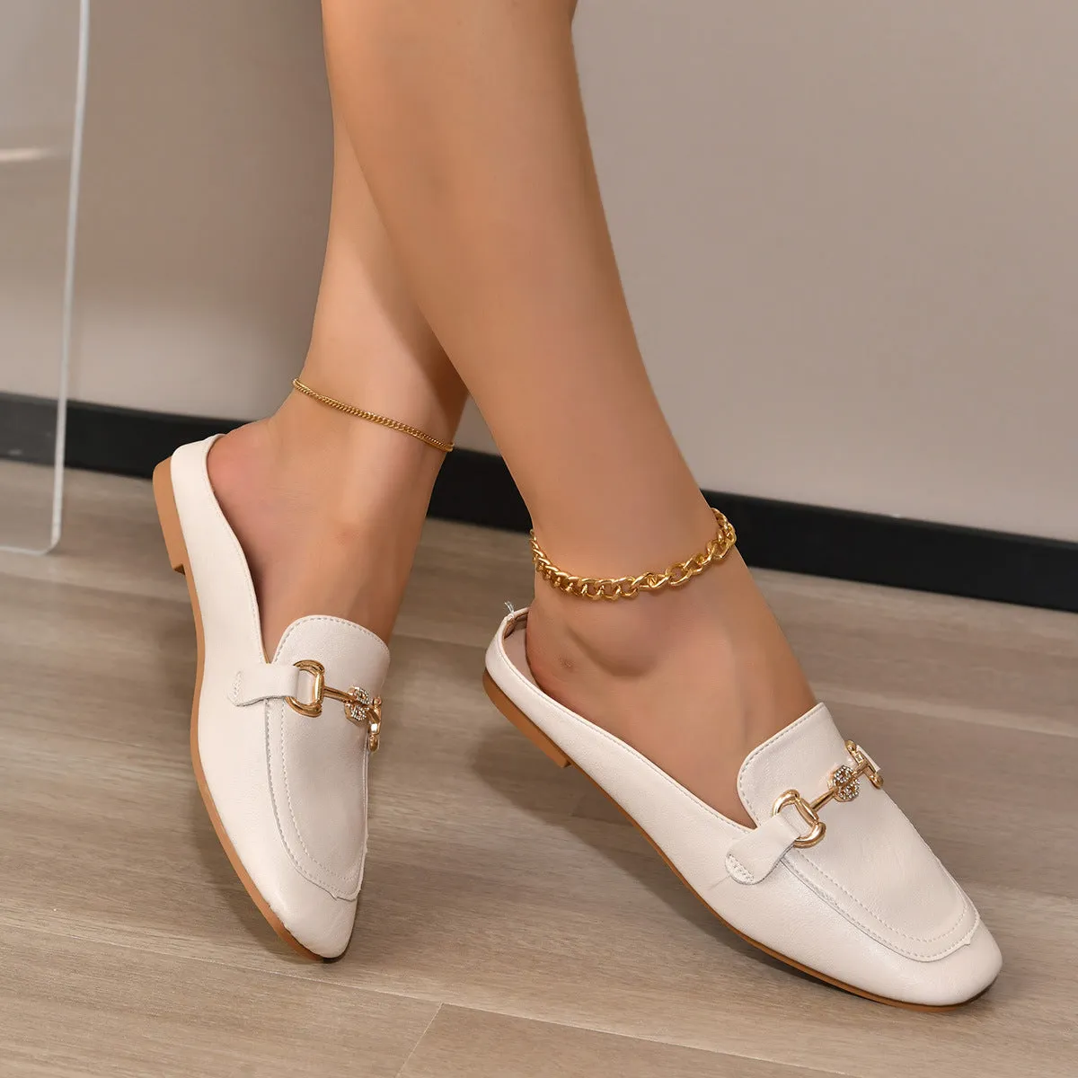 Soft Bottom Closed Toe Flats