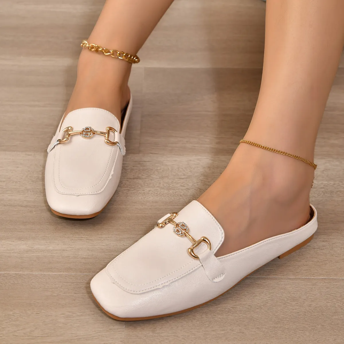 Soft Bottom Closed Toe Flats
