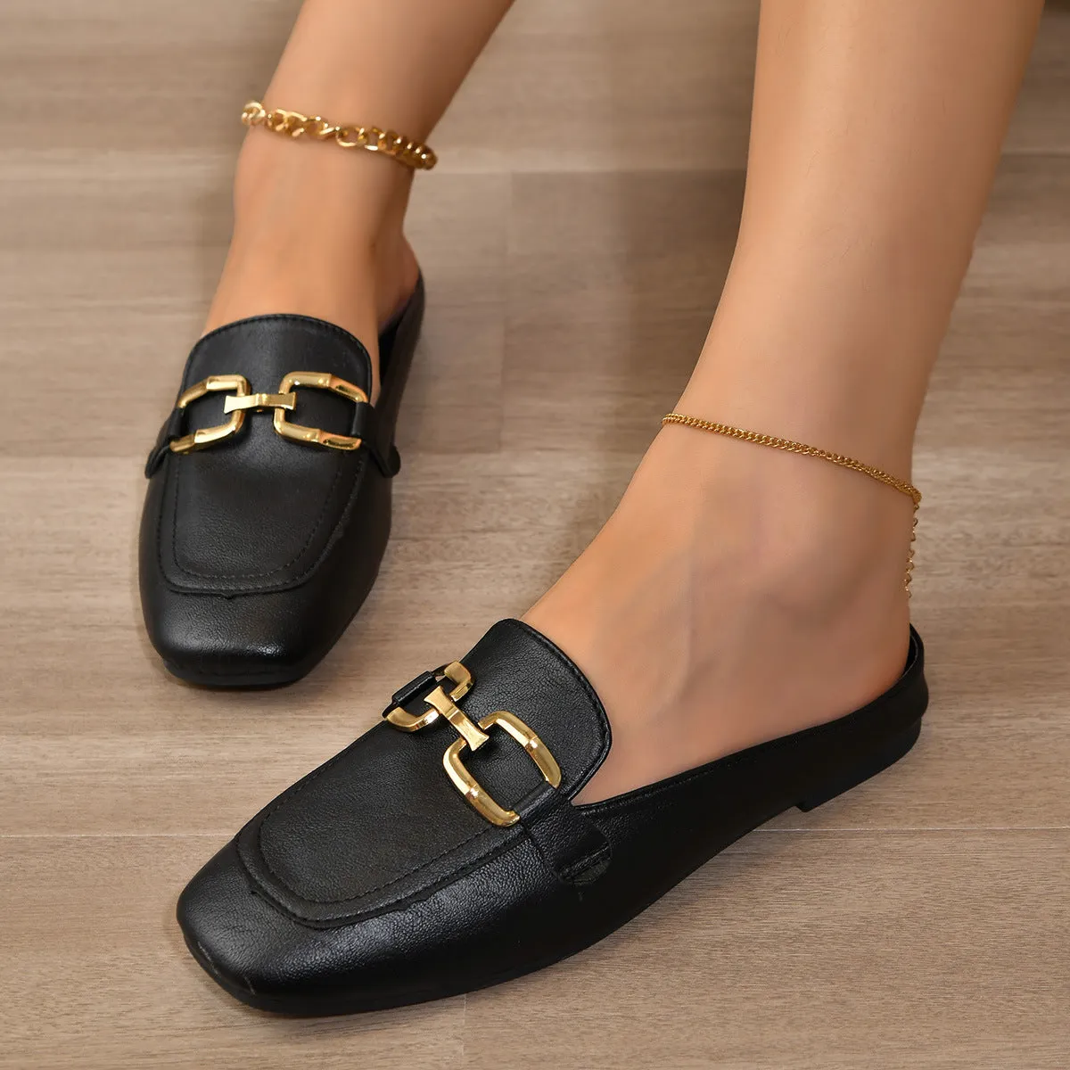 Soft Bottom Closed Toe Flats