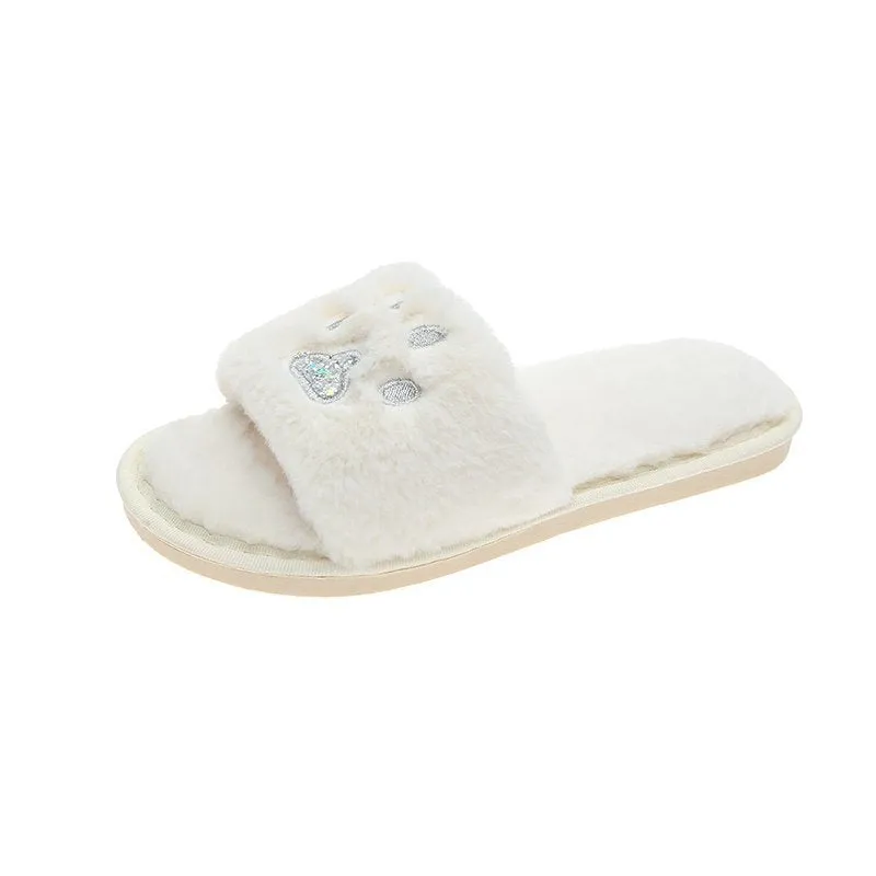 Soft-soled Cotton Slippers Warm Home Shoes