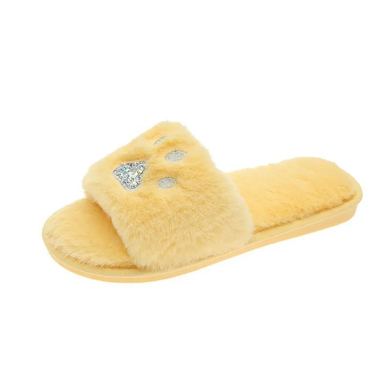 Soft-soled Cotton Slippers Warm Home Shoes
