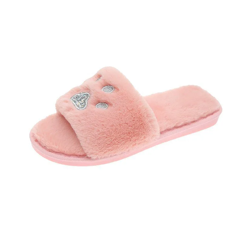 Soft-soled Cotton Slippers Warm Home Shoes