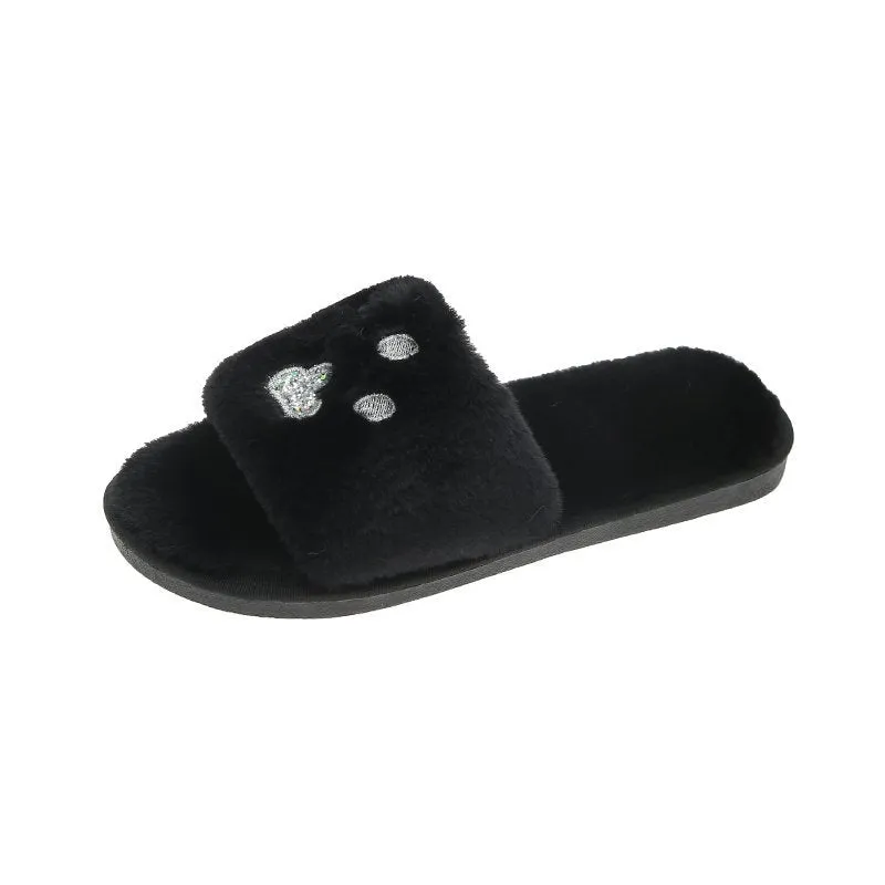 Soft-soled Cotton Slippers Warm Home Shoes