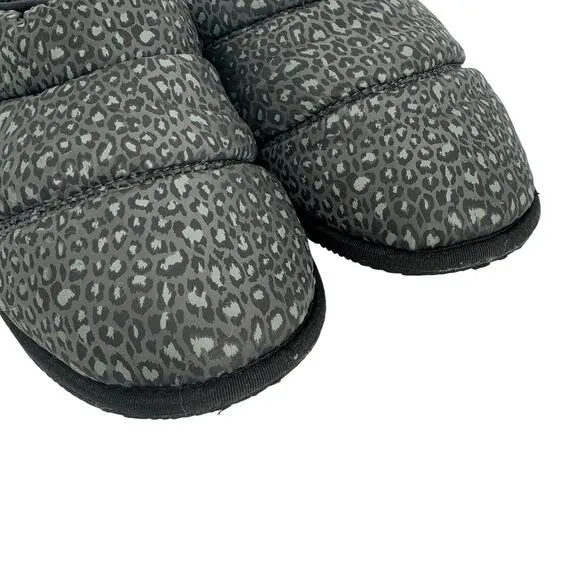 Sorel Women's Gray Sorel Go™ Leopard Print Bodega Run Slipper Size 10