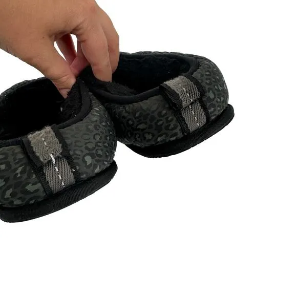 Sorel Women's Gray Sorel Go™ Leopard Print Bodega Run Slipper Size 10