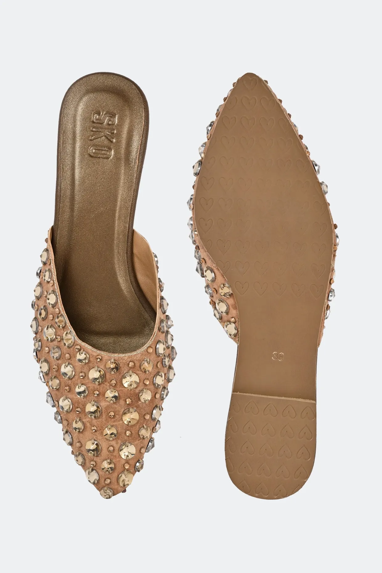 Spinel Flat Sandals For Women