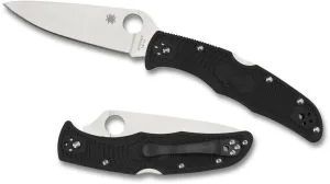 Spyderco Endura, Flat Ground, Black C10FPBK
