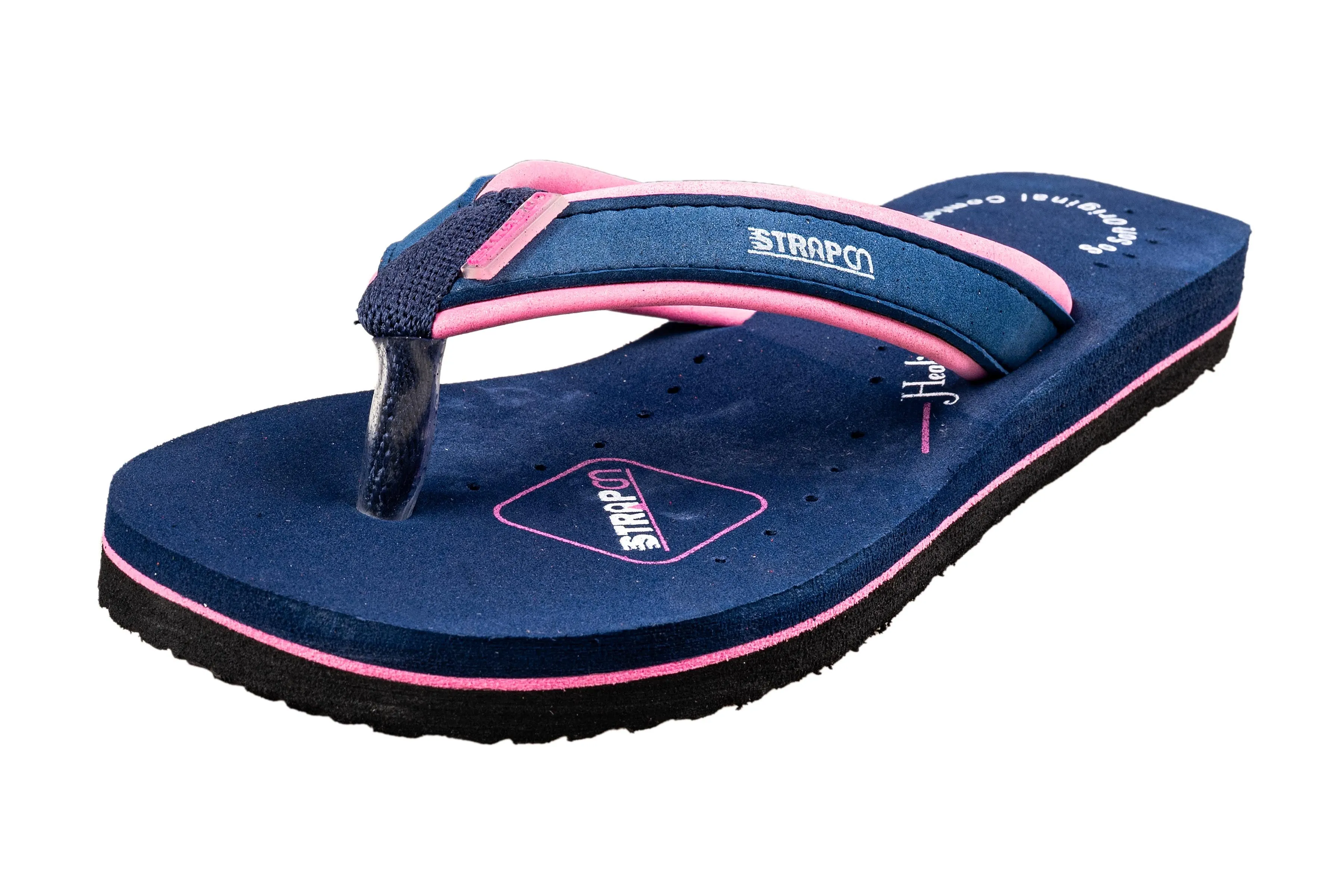 Strap On Ladies Navy / Pink Hawai