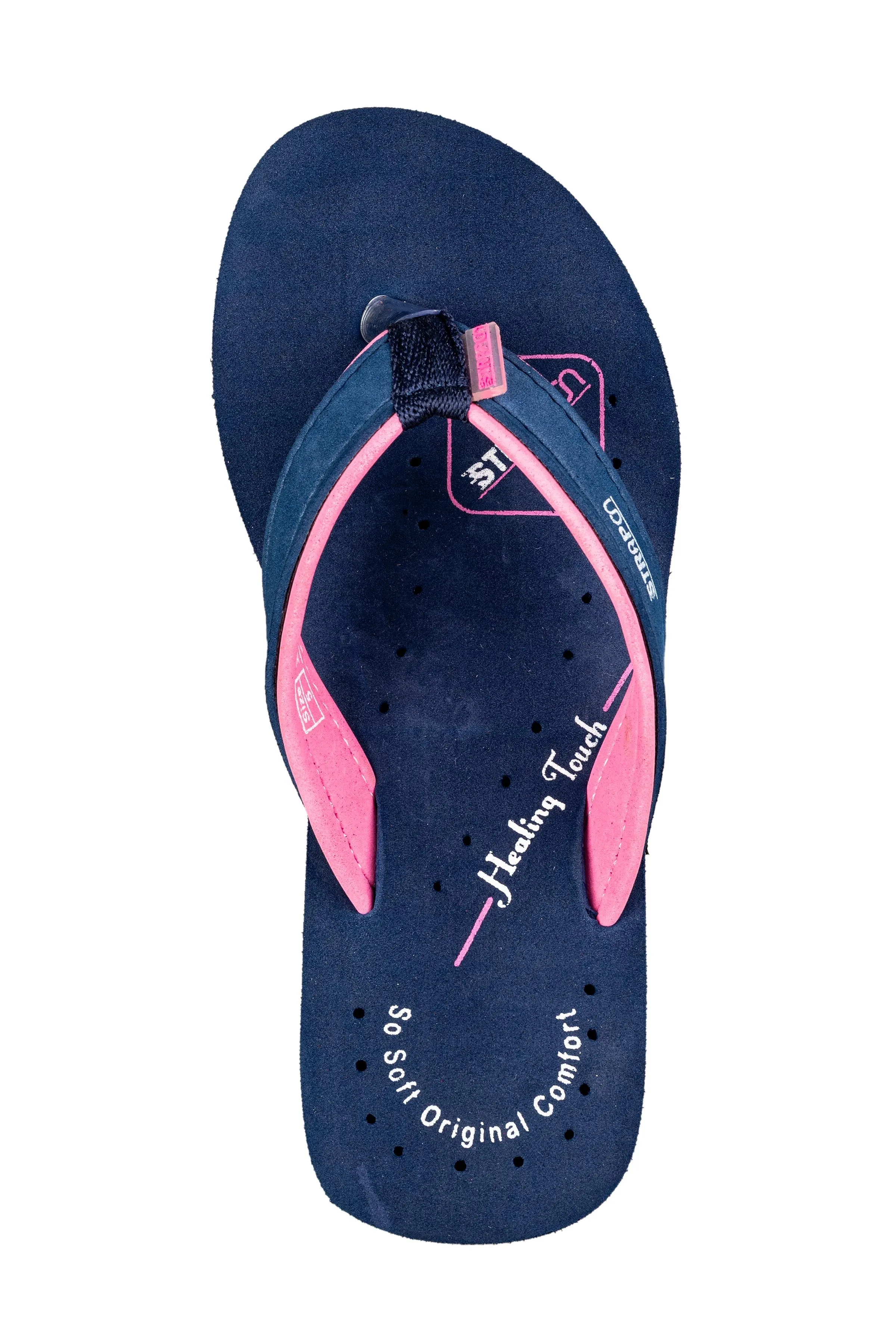 Strap On Ladies Navy / Pink Hawai