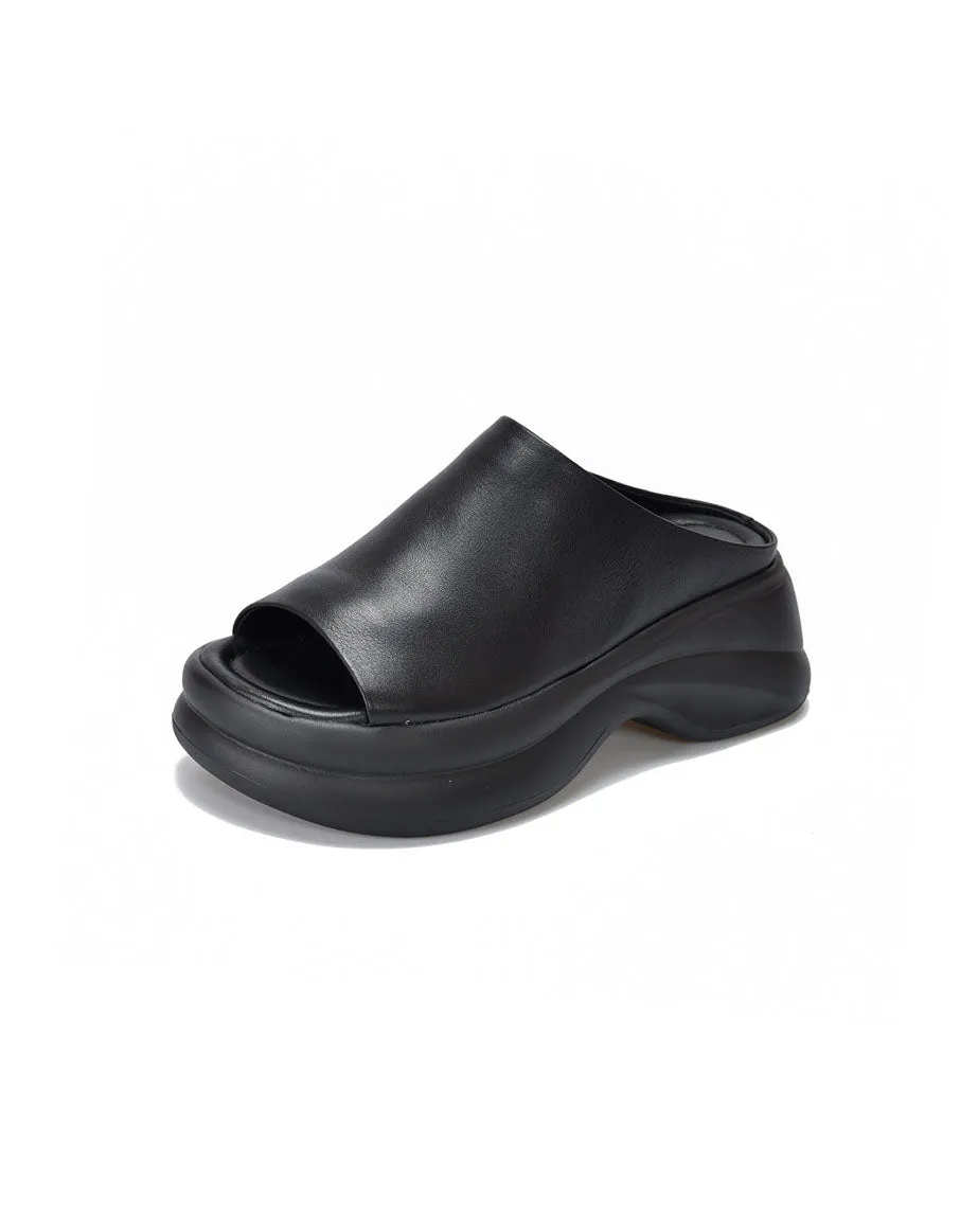 Summer Comfortable Open Toe Platform Sandals Slippers