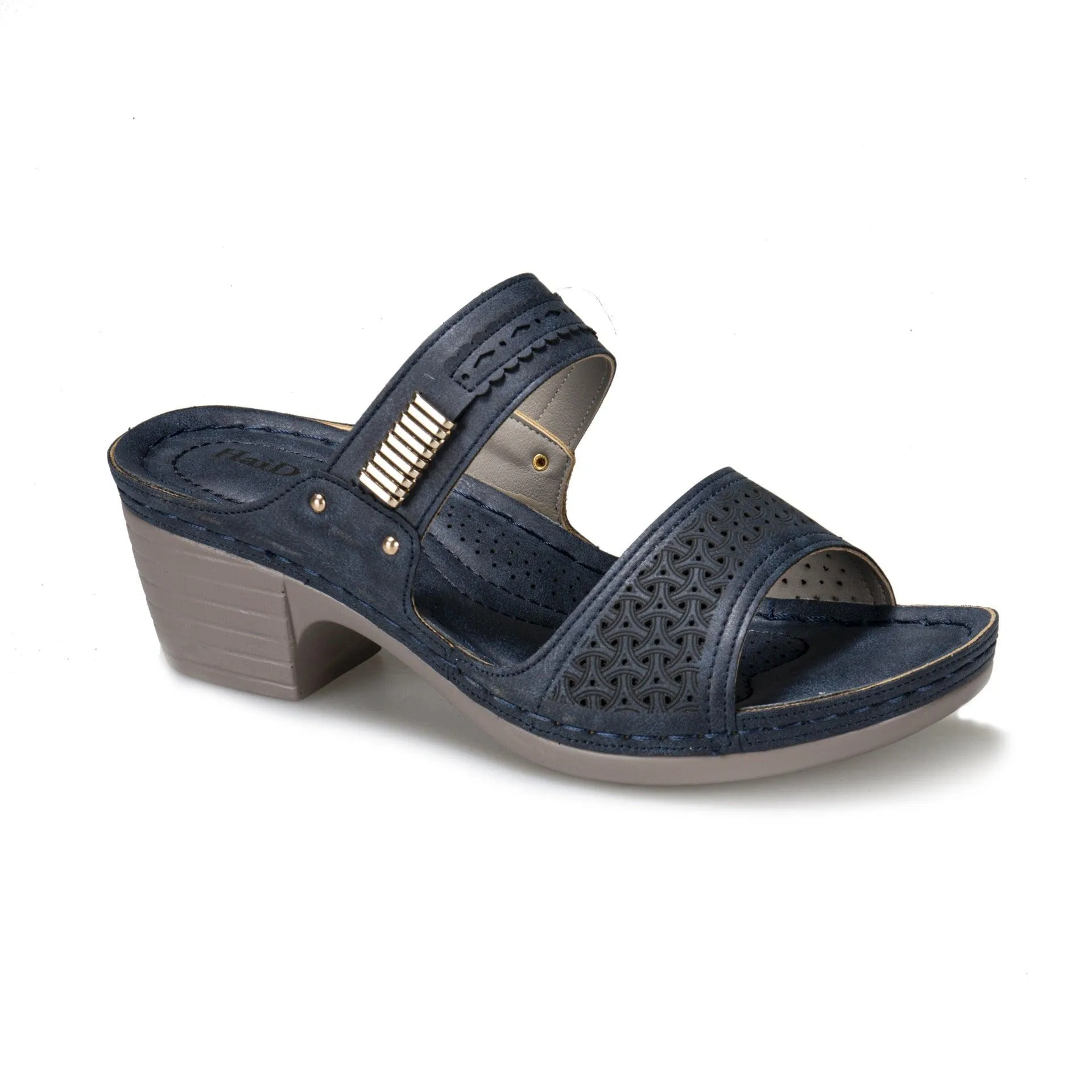 Summer New Cross-Border Home Casual Pierced Air With Slope With Solid Color Women'S Slippers In Stock