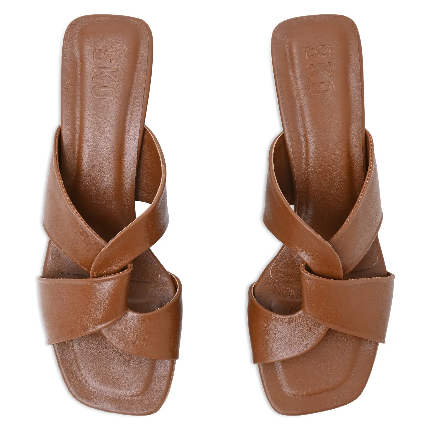 SusanX Heels in Tan For Women