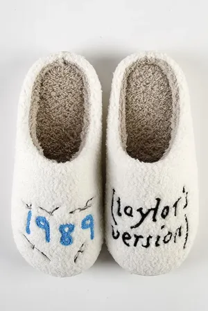 TAYLOR'S VERSION SLIPPER
