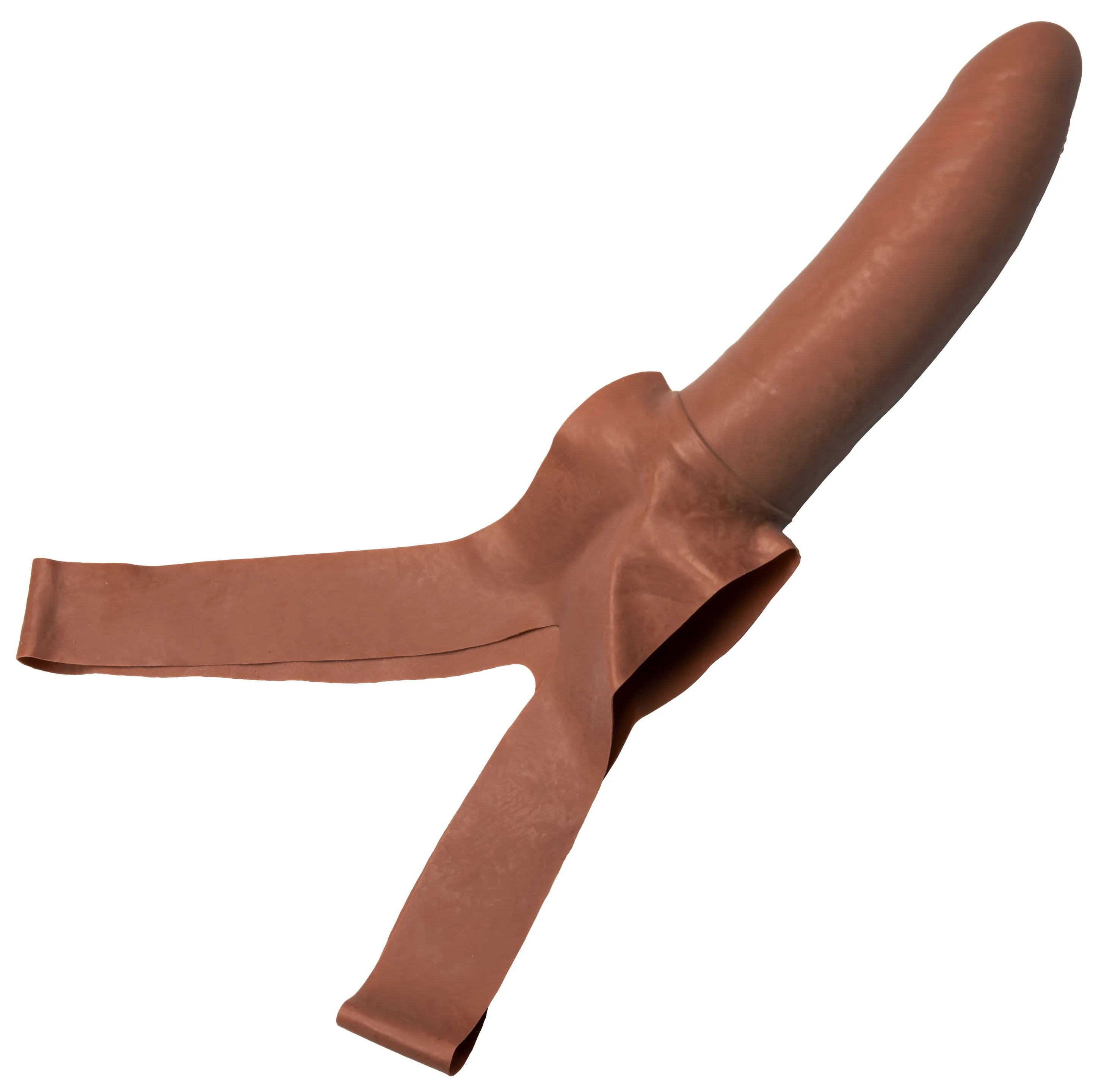The &quot;Original&quot; Accommodator Latex Dong - Brown