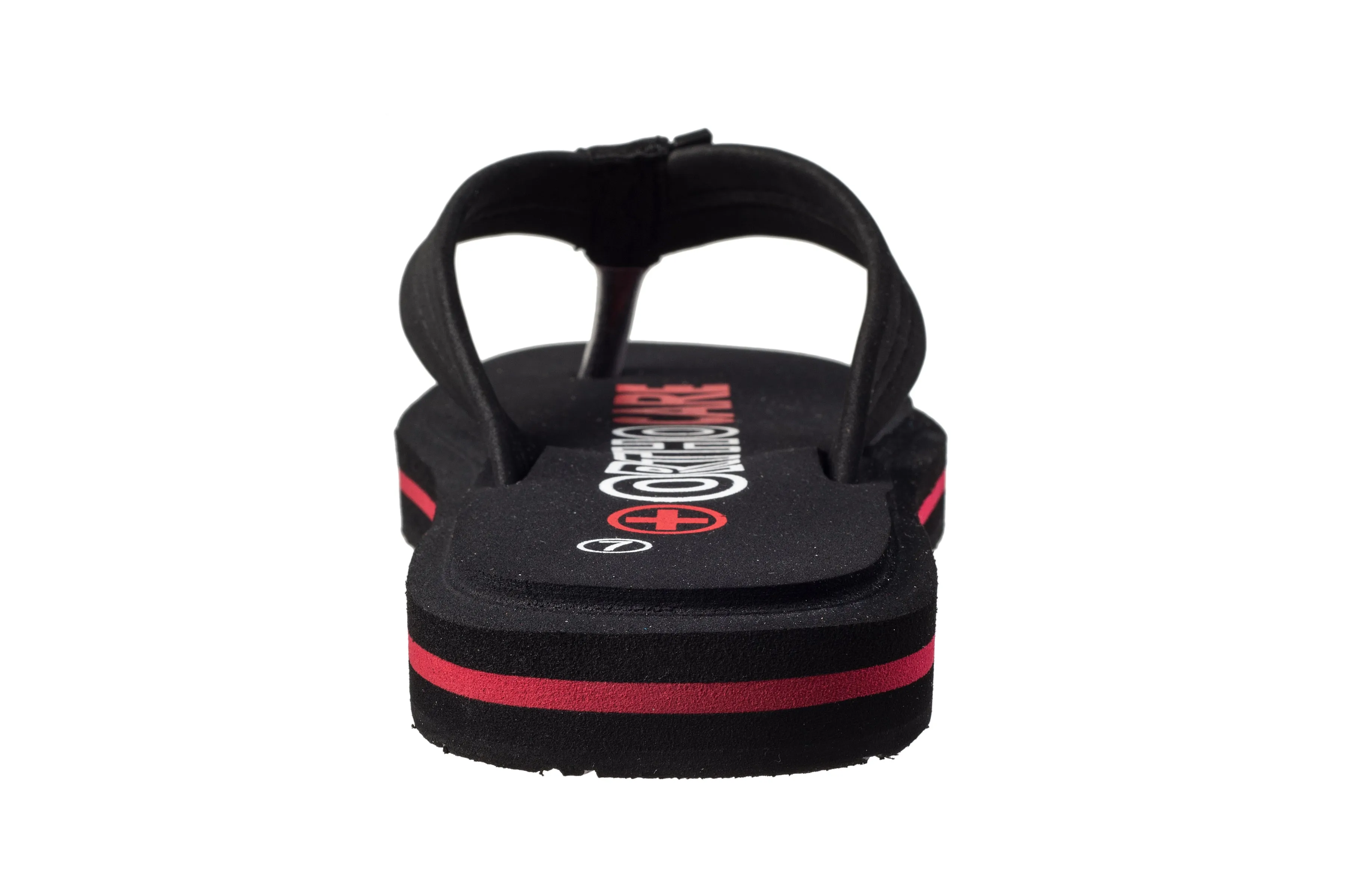 Toe Spring Gents Black / Red Hawai