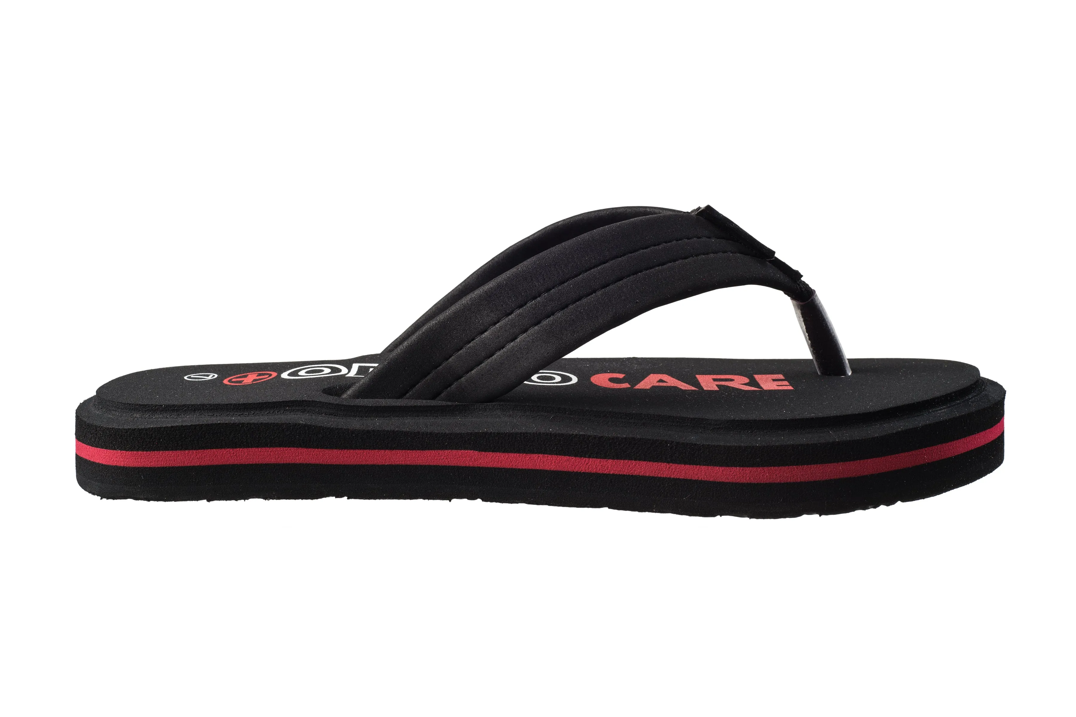Toe Spring Gents Black / Red Hawai