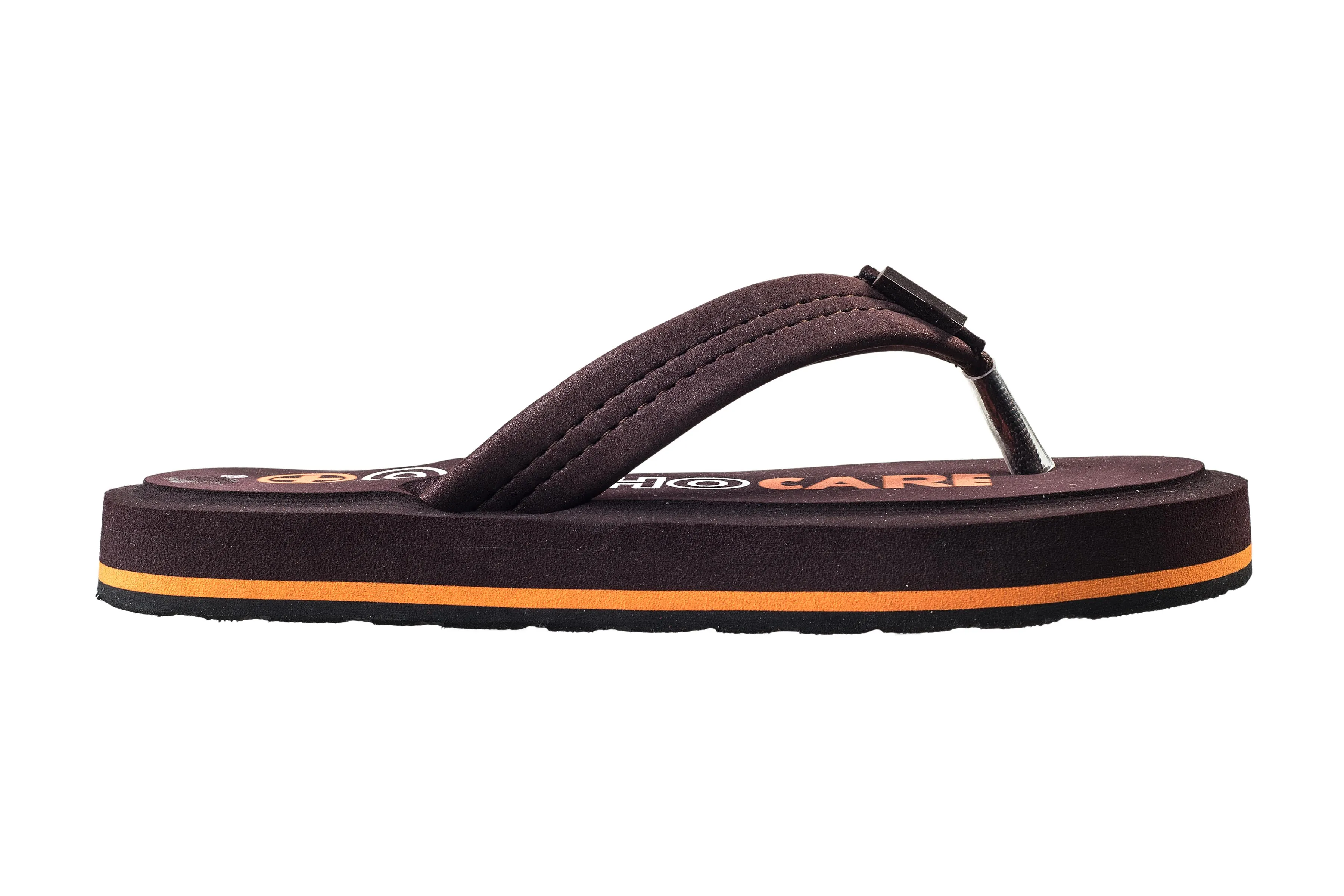 Toe Spring Ladies Brown / Orange Hawai