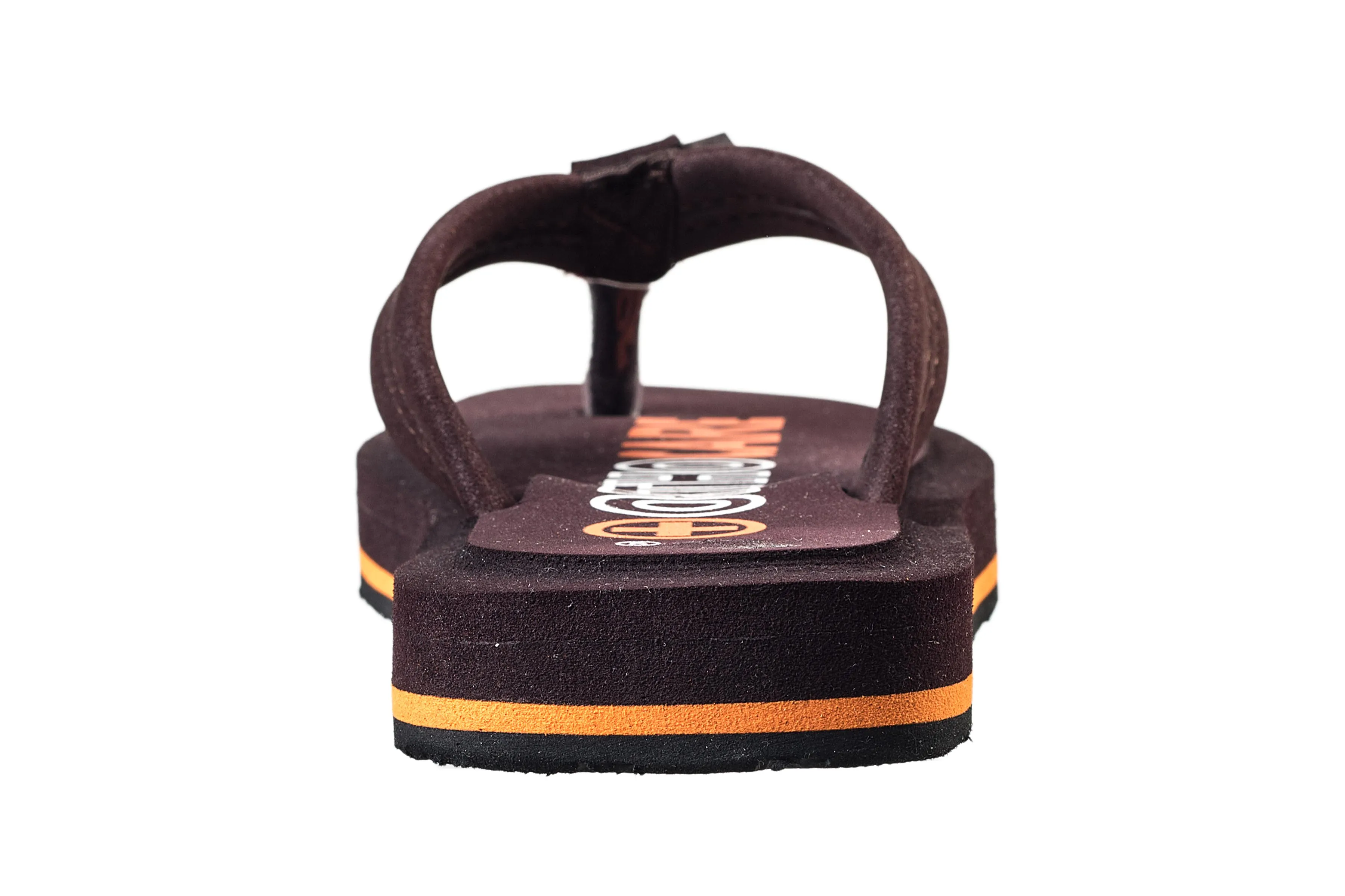 Toe Spring Ladies Brown / Orange Hawai