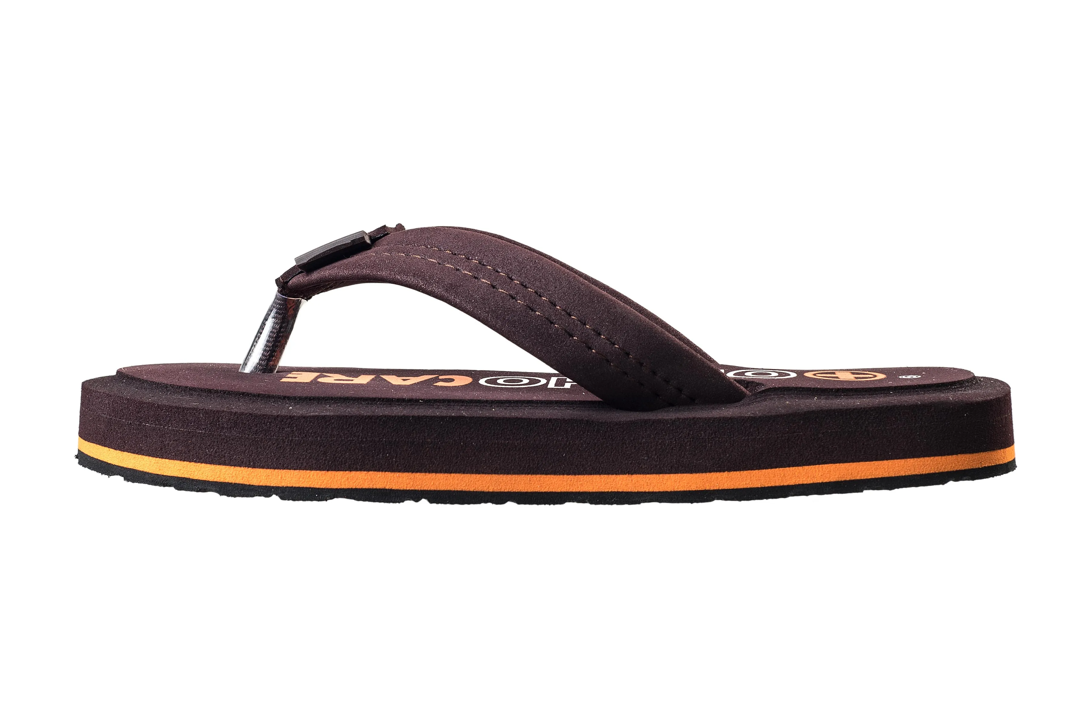 Toe Spring Ladies Brown / Orange Hawai