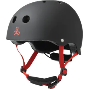 Triple 8 - Lil 8 Certified Youth Helmet Black Rubber