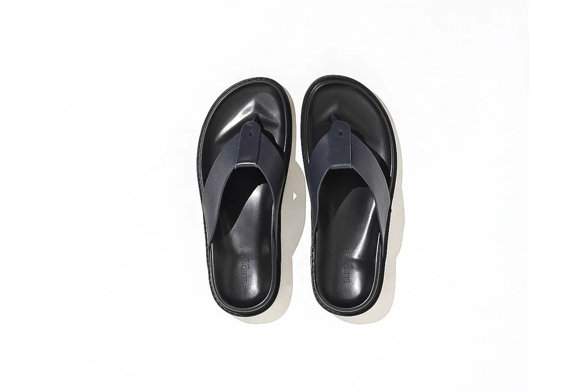 Tung Navy Thong Sandals