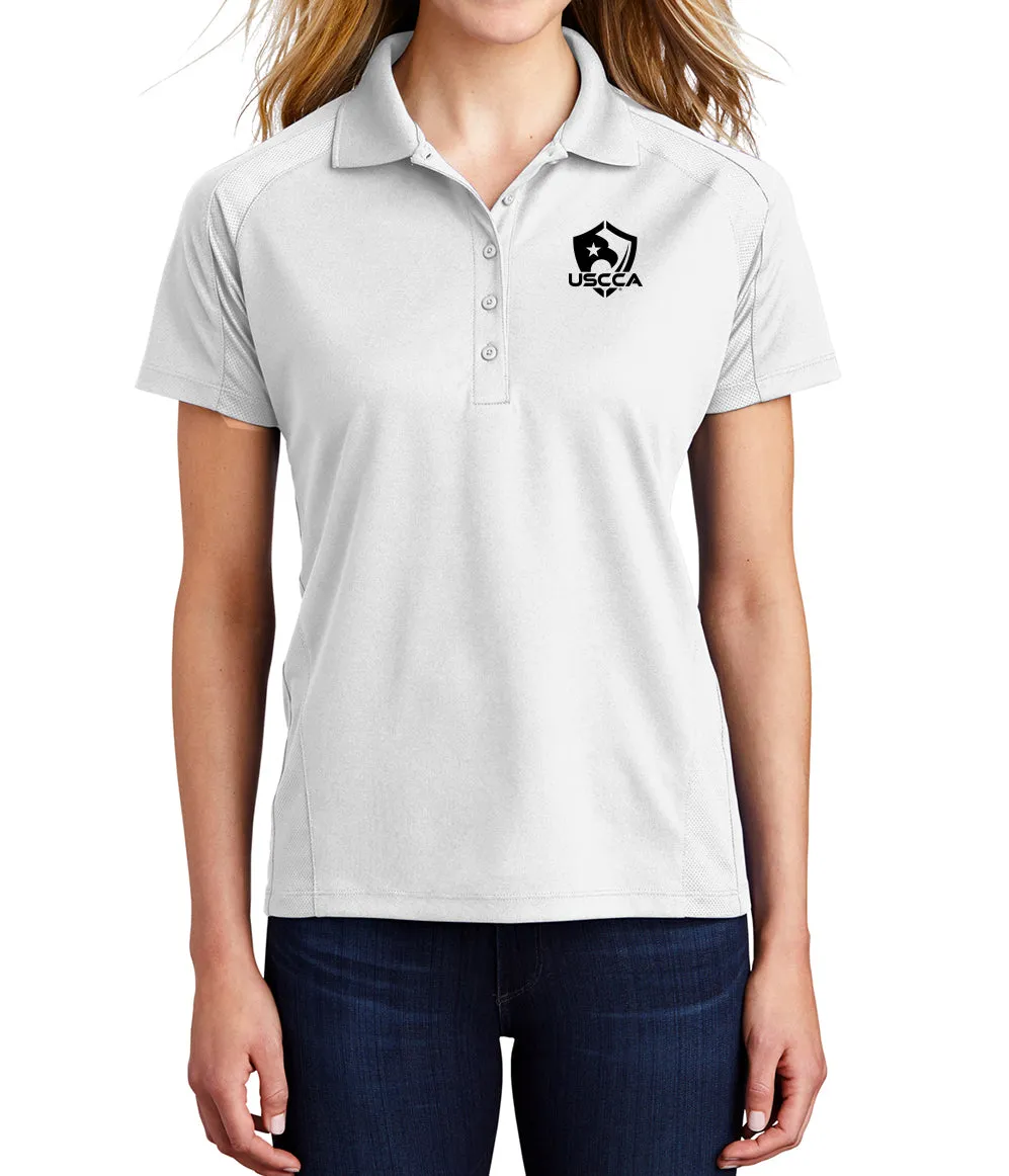 USCCA Ladies Sport-Tek®  Dri-Mesh Pro Polo