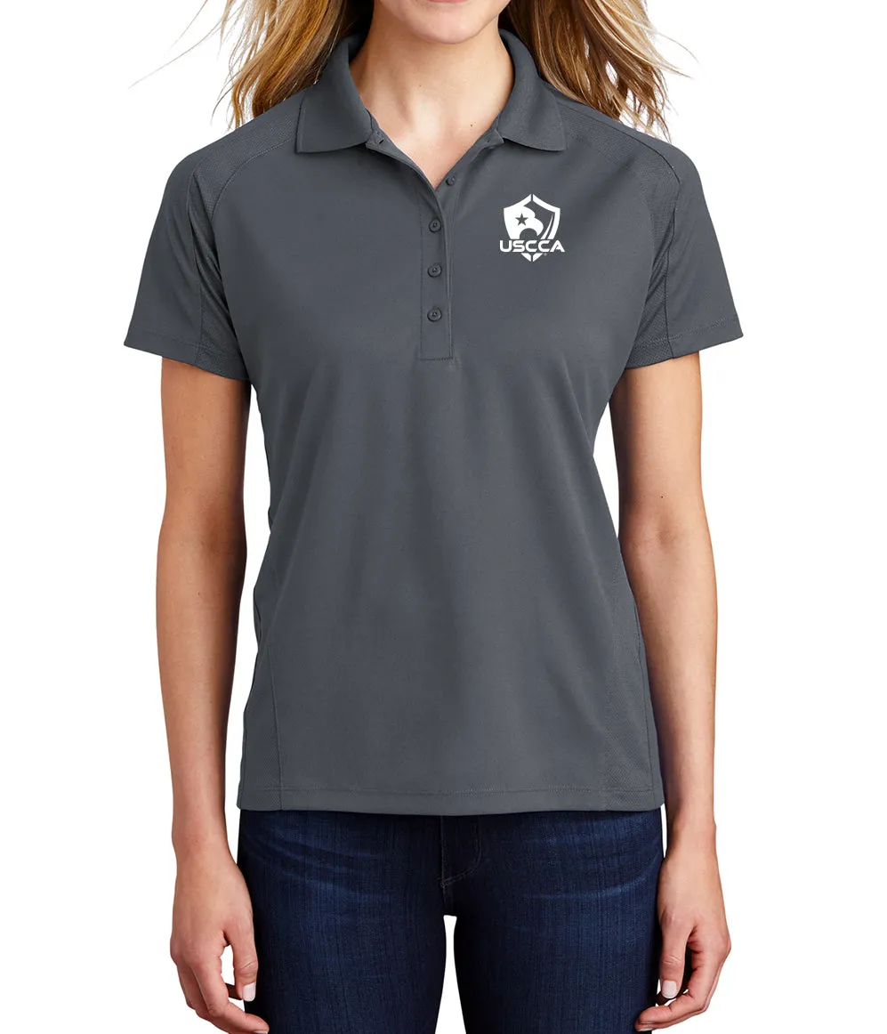 USCCA Ladies Sport-Tek®  Dri-Mesh Pro Polo