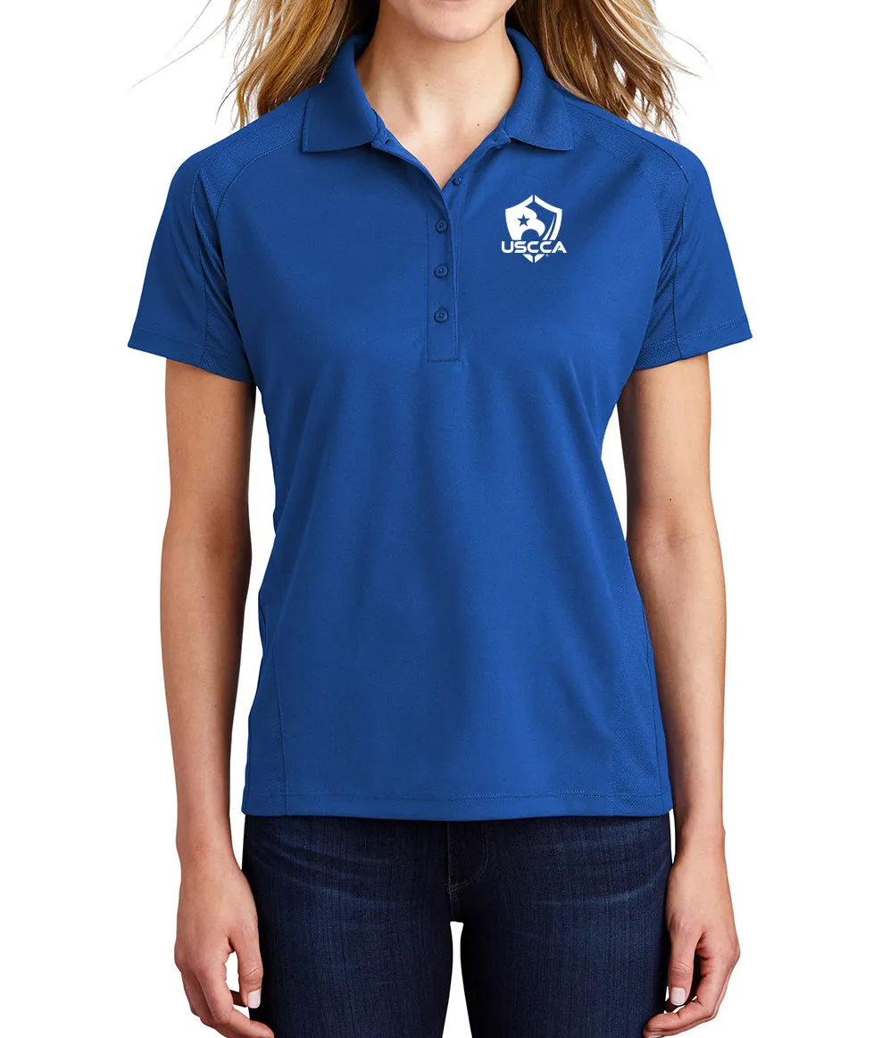 USCCA Ladies Sport-Tek®  Dri-Mesh Pro Polo