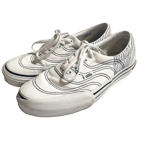 Vans Era 3ra Vision Voyage White Women’s Size 9 Mens Size 7.5