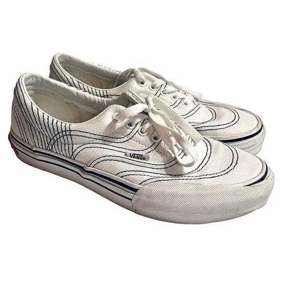 Vans Era 3ra Vision Voyage White Women’s Size 9 Mens Size 7.5