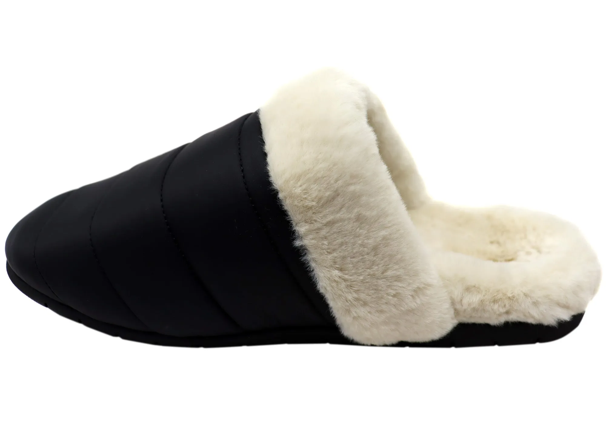 Vionic Josephine Womens Comfortable Supportive Open Back Slippers