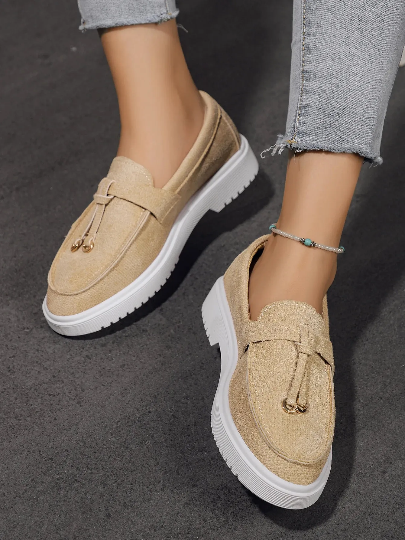 Women Shoes 2025 New Leopard Splicing Flat Casual Shoes Slip on Loafers Vulcanized Shoes Walking Single Sneakers Women