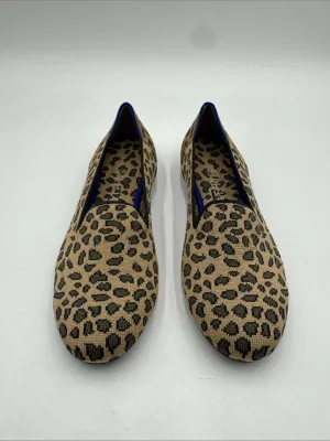 Women’s Rothy’s The Loafer Leopard Print Brown/Grey Size 5 - Like New