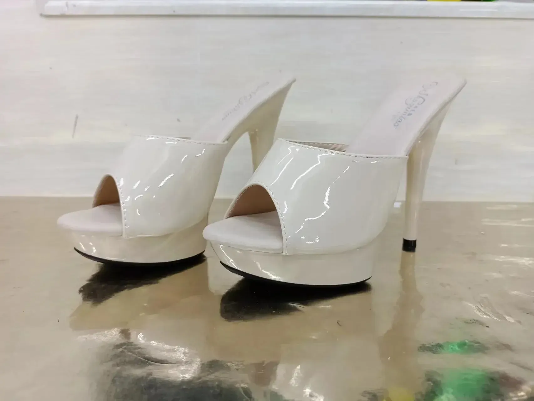 Women's Sexy Patent Leather Sandals