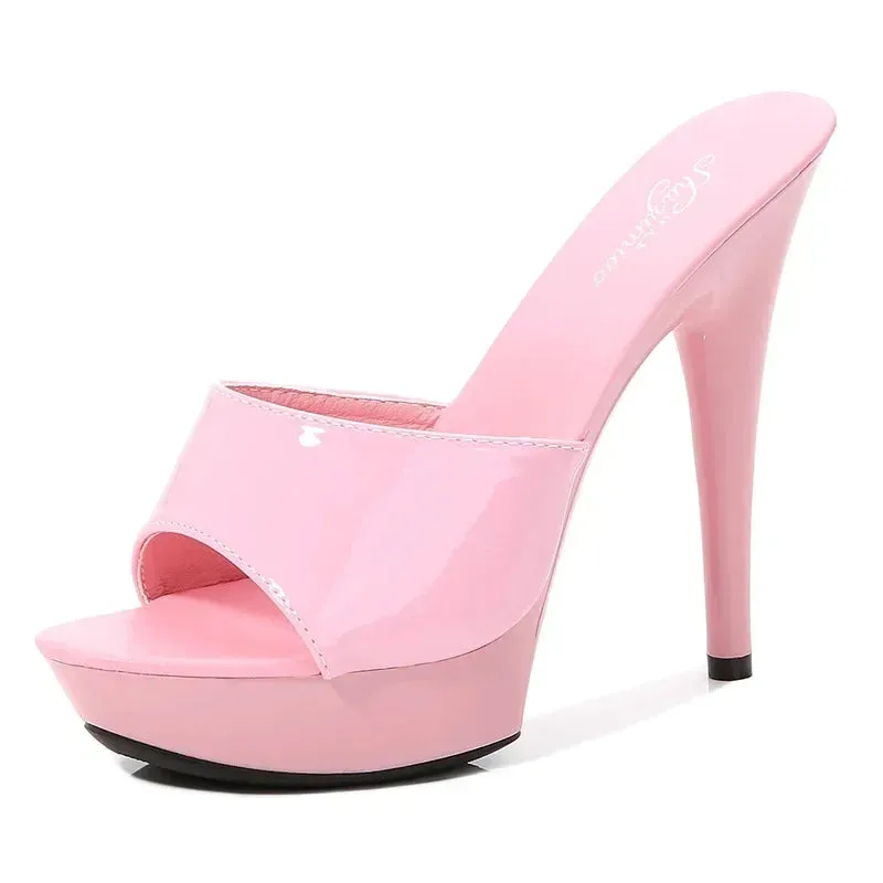 Women's Sexy Patent Leather Sandals