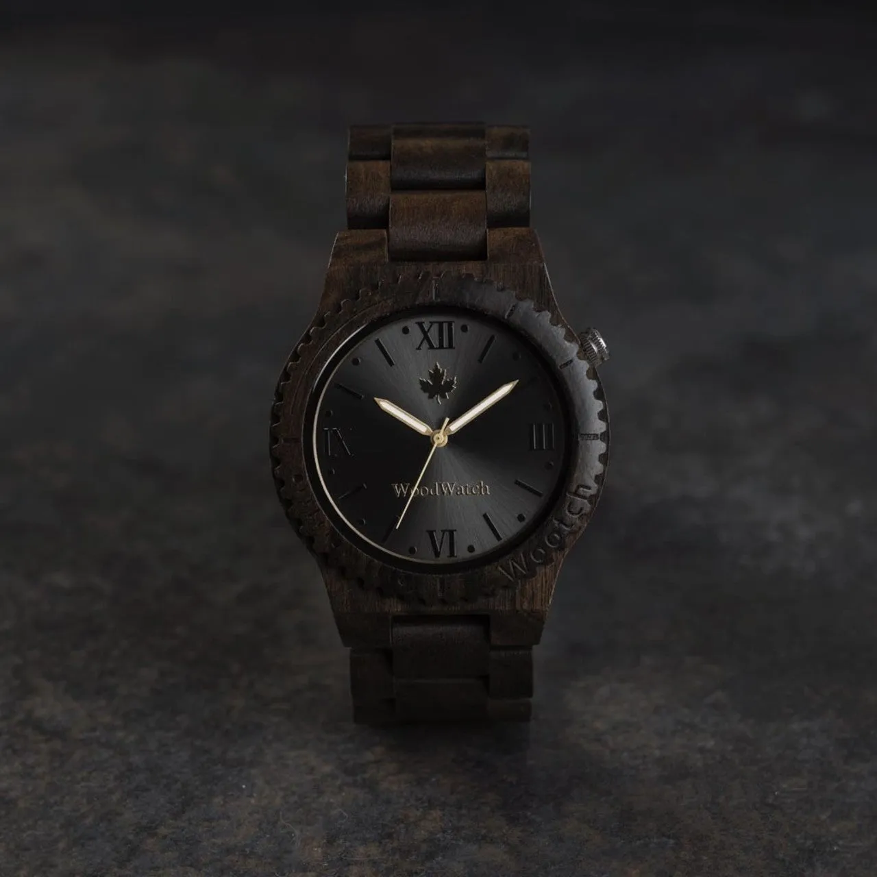 WOODWATCH MEN'S ORIGINALS WOOTCH BLACK SANDAL QUARTZ WATCH