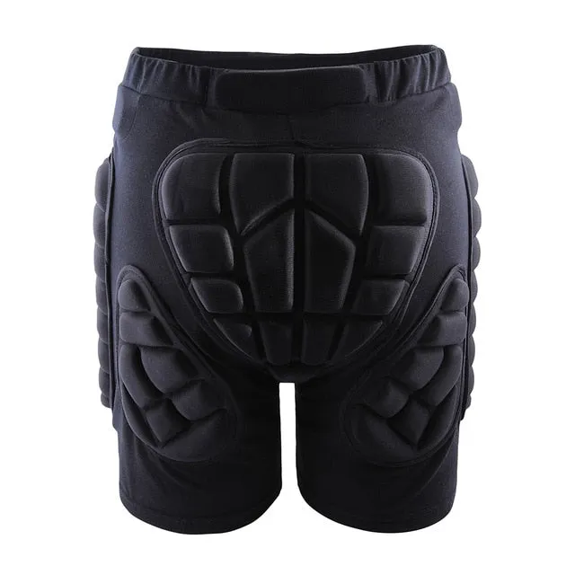 WOSAWE Winter Sports Skiing Snow Shorts Protective Hip Butt Bottom Padded Amor Men Ski Snow Skate Snowboard Pants Protection