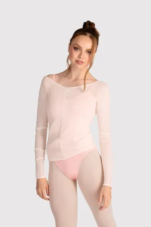Z0105 - Bloch Kara Long Sleeve V Womens Top
