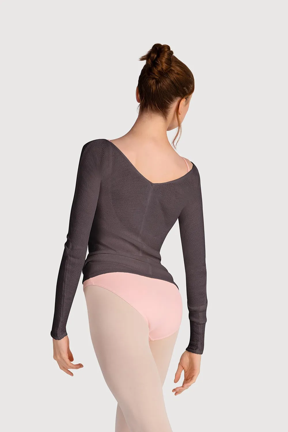 Z0105 - Bloch Kara Long Sleeve V Womens Top
