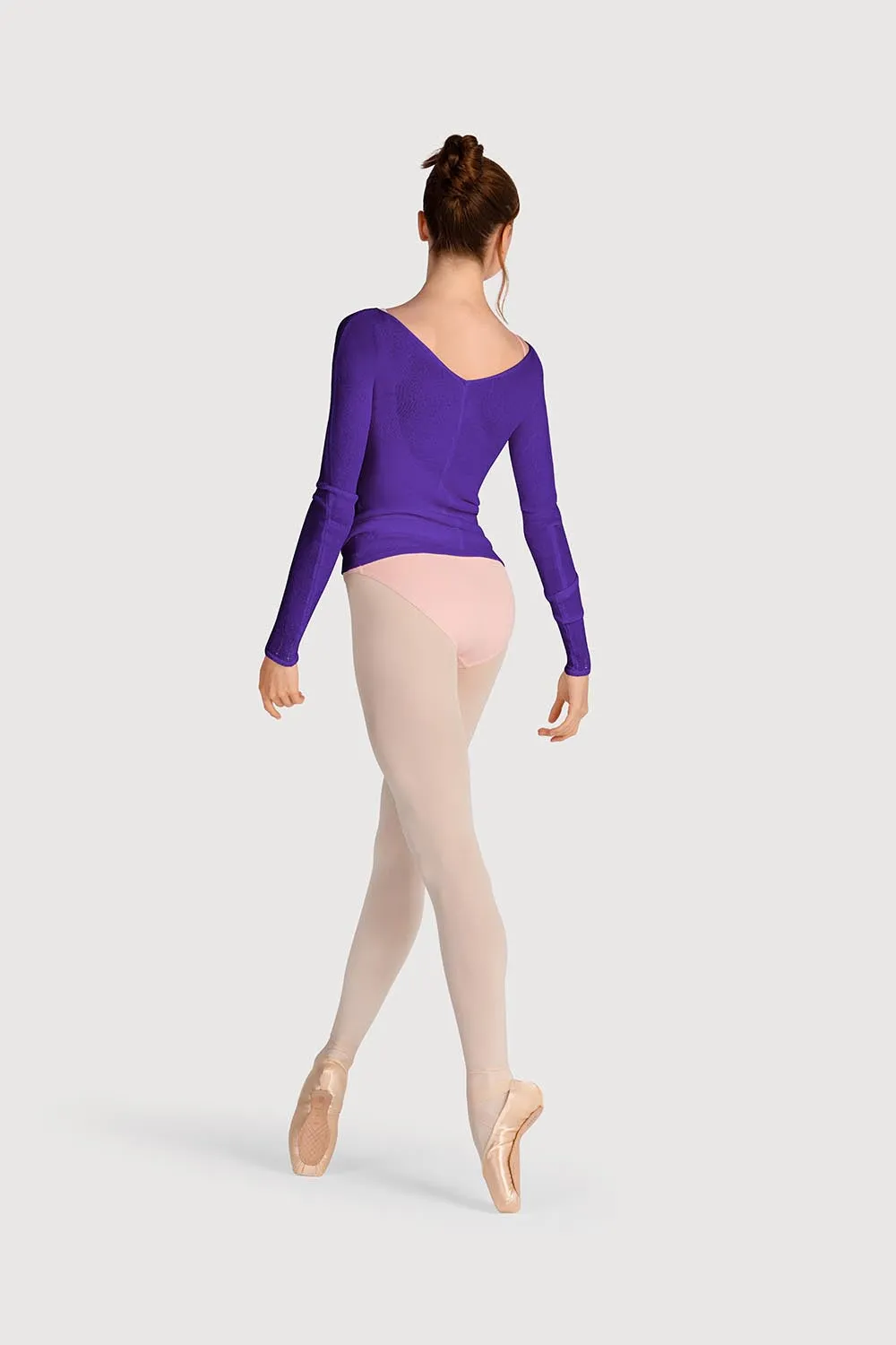 Z0105 - Bloch Kara Long Sleeve V Womens Top