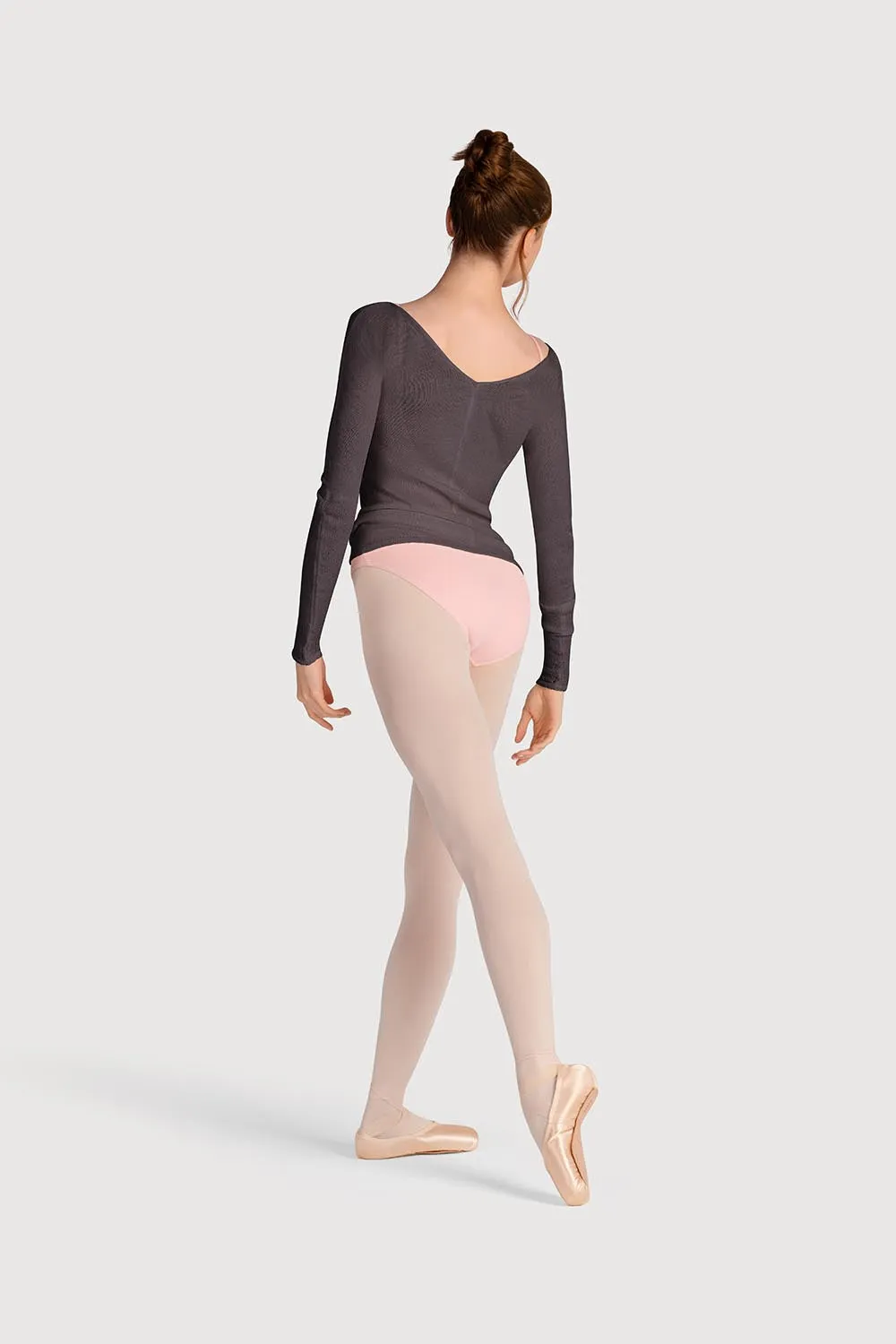 Z0105 - Bloch Kara Long Sleeve V Womens Top
