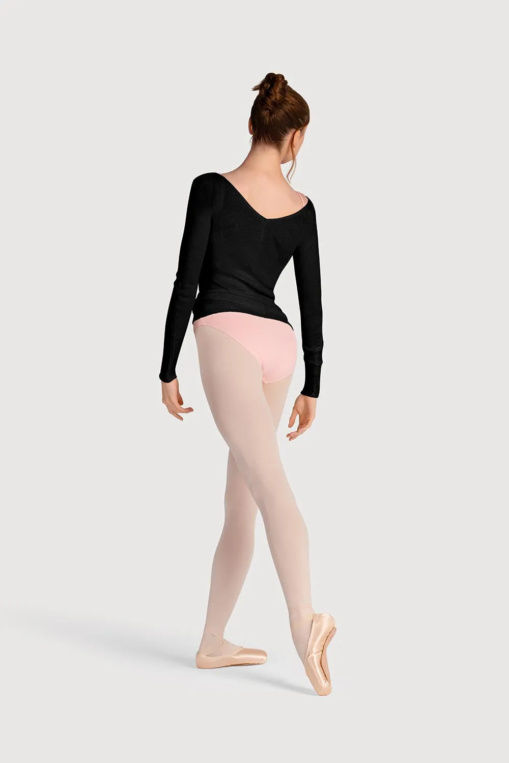 Z0105 - Bloch Kara Long Sleeve V Womens Top