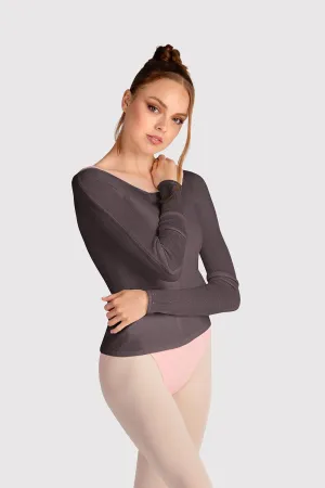 Z0105 - Bloch Kara Long Sleeve V Womens Top